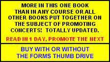How Not to Promote Concerts and Festivals book overview