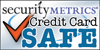 Security Metrics Credit card safe logo